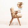 Hanah Home Silla de Jardín MYL04 - Crema